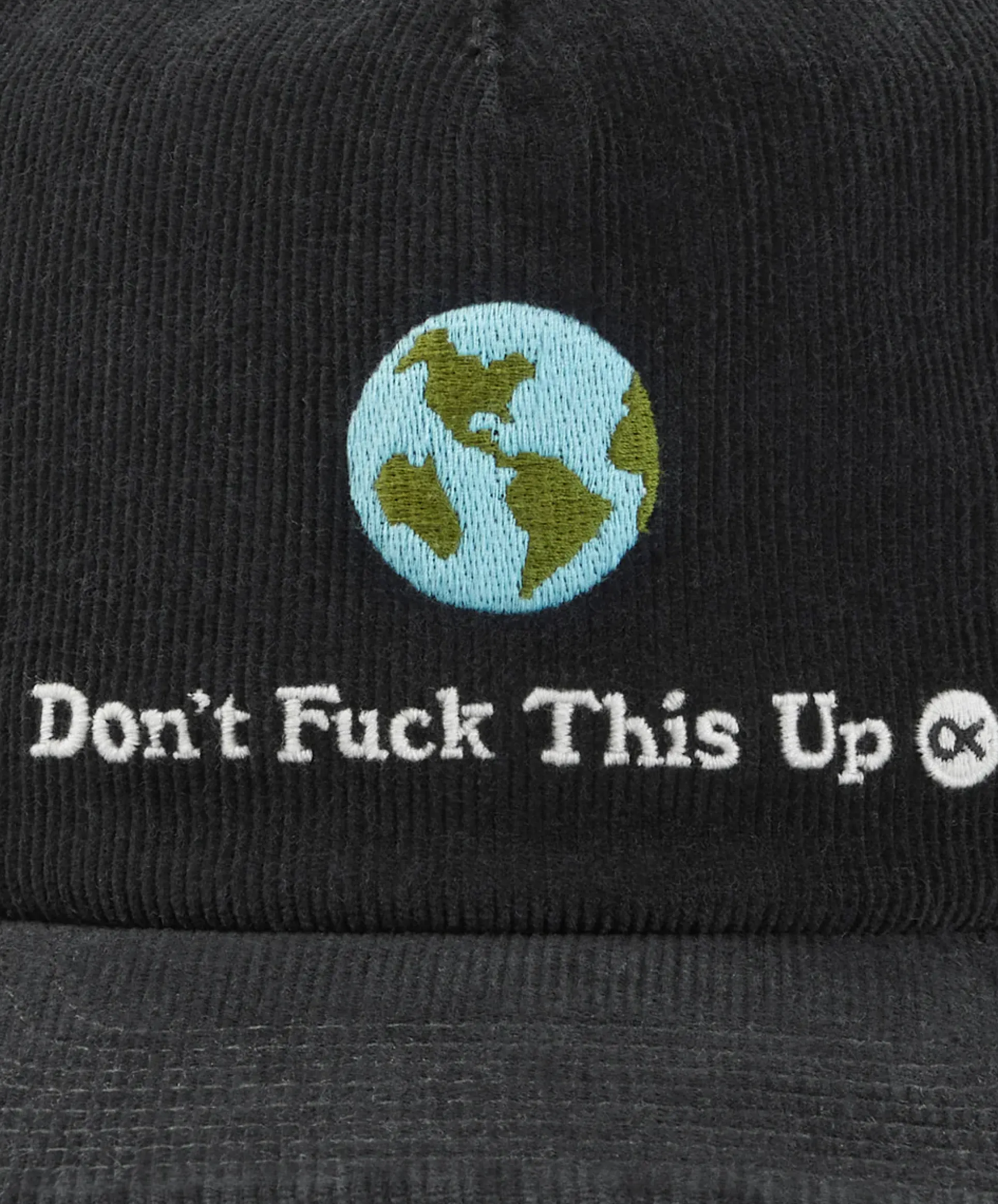 Don'T Fuck This Up Cord 5-Panel Hat