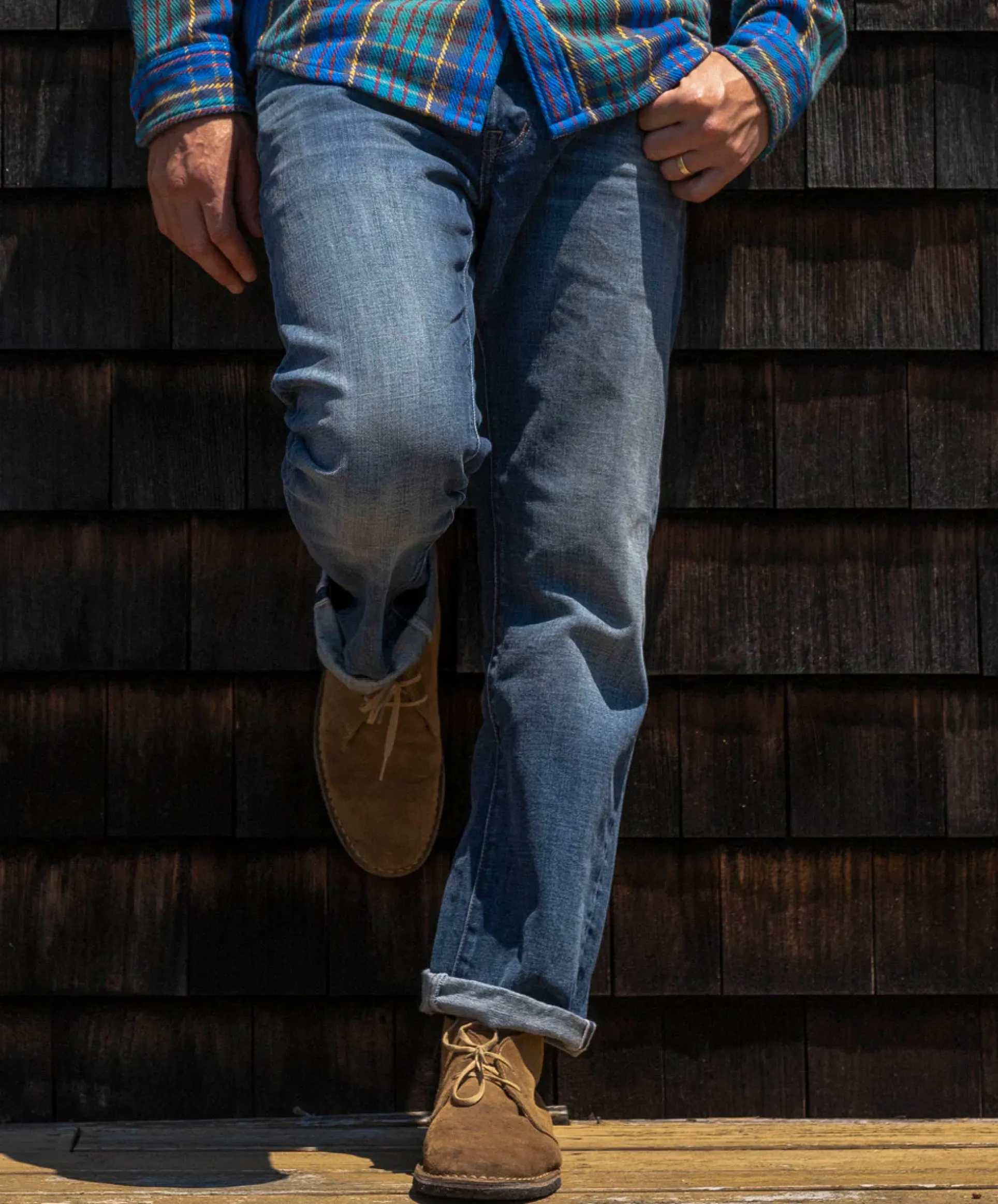 Local Straight Fit: Selvedge