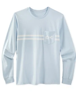 Nostalgic Stripe L/S Pocket Tee